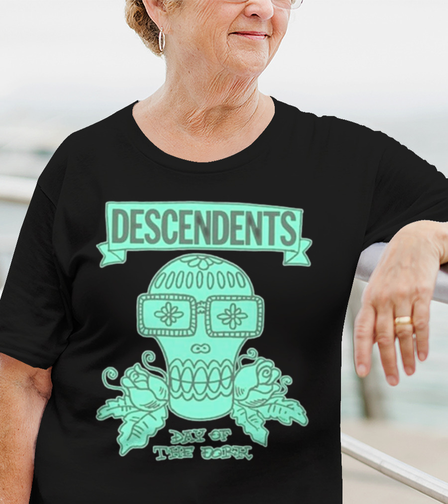 Descendents Day Of The Dork Skull And Roses T-Shirt