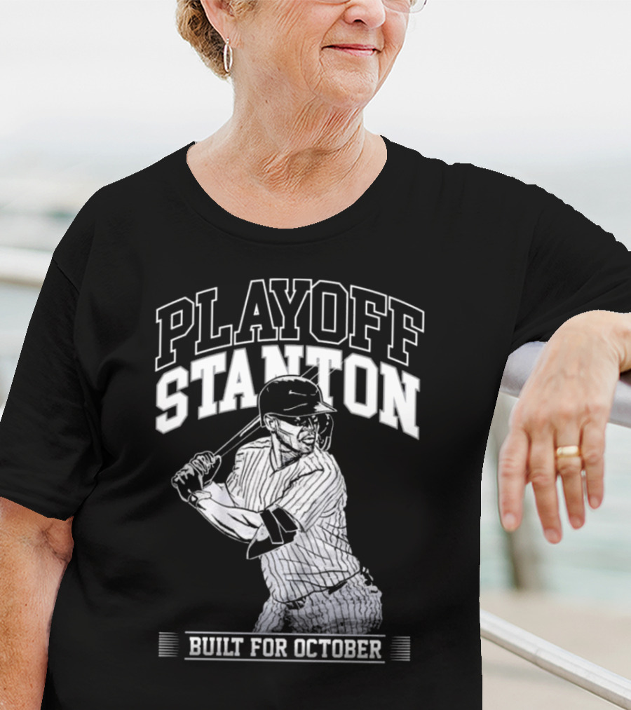 Playoff Stanton Built For October Giancarlo Stanton T-Shirt