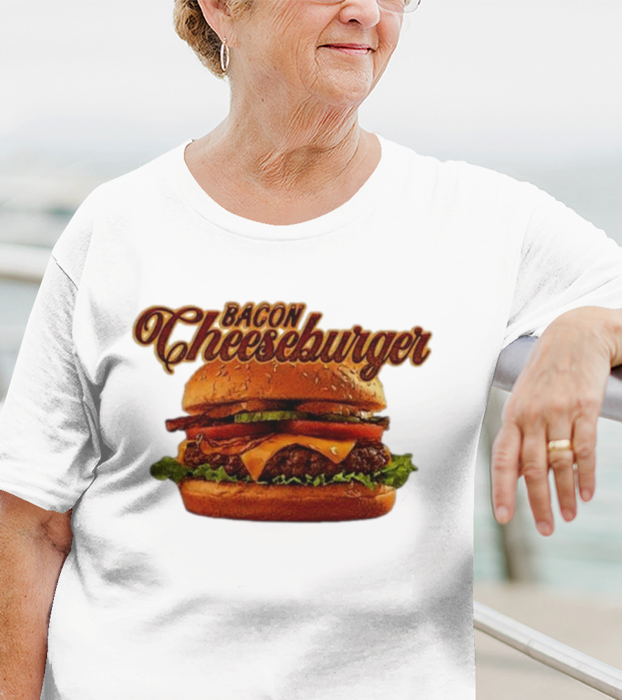 Bacon Cheeseburger Classic Stack T-Shirt