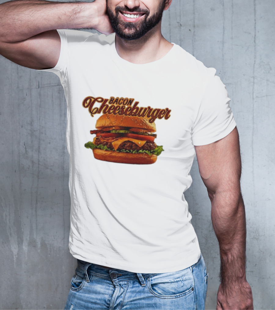 Bacon Cheeseburger Classic Stack T-Shirt