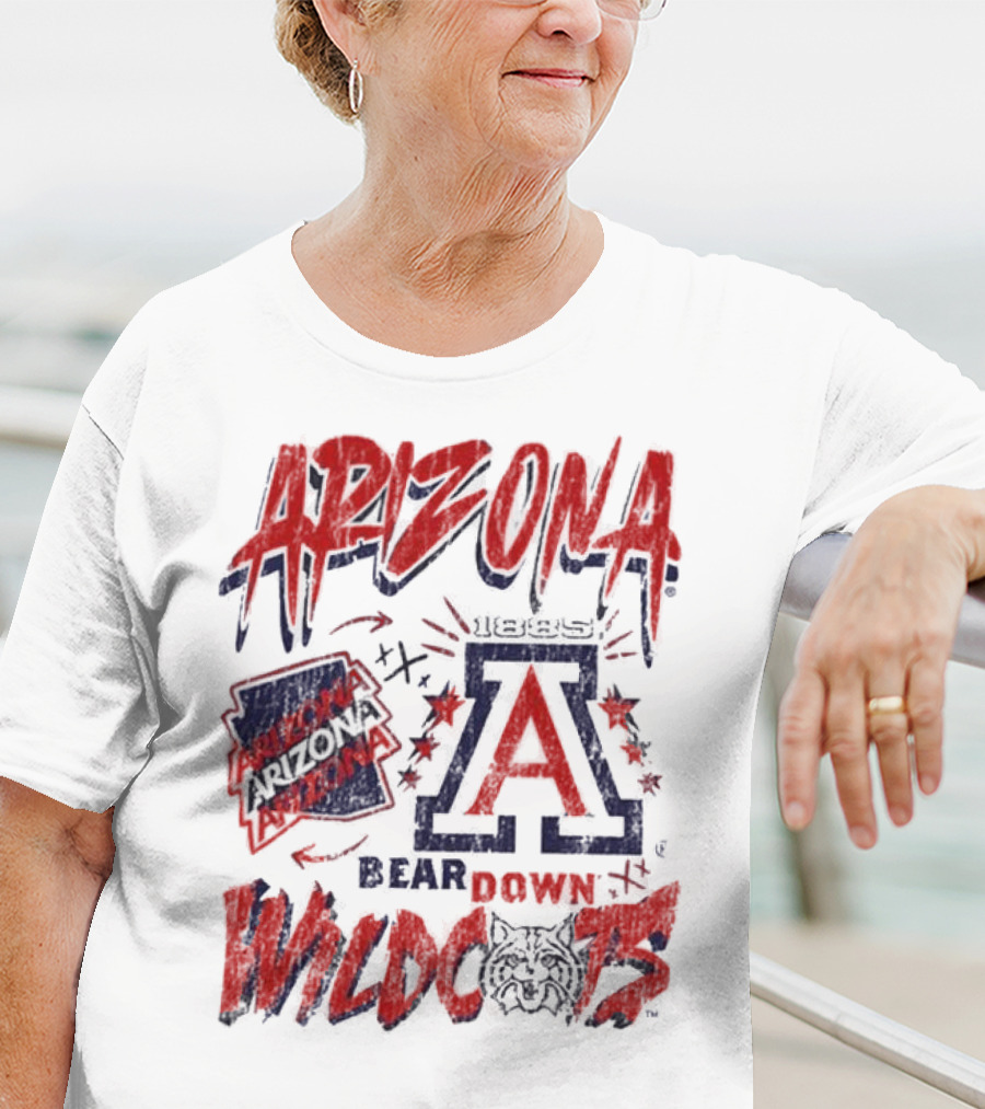 Arizona Wildcats 1885 Bear Down Wildcats T-Shirt