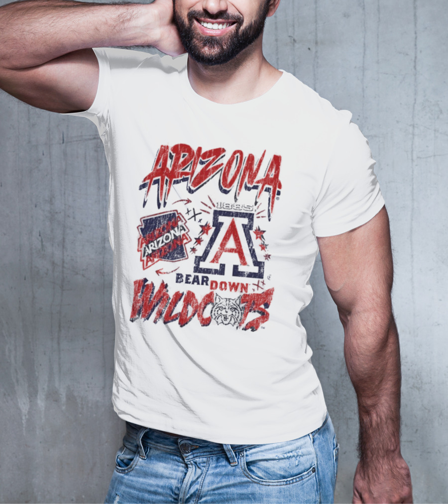 Arizona Wildcats 1885 Bear Down Wildcats T-Shirt