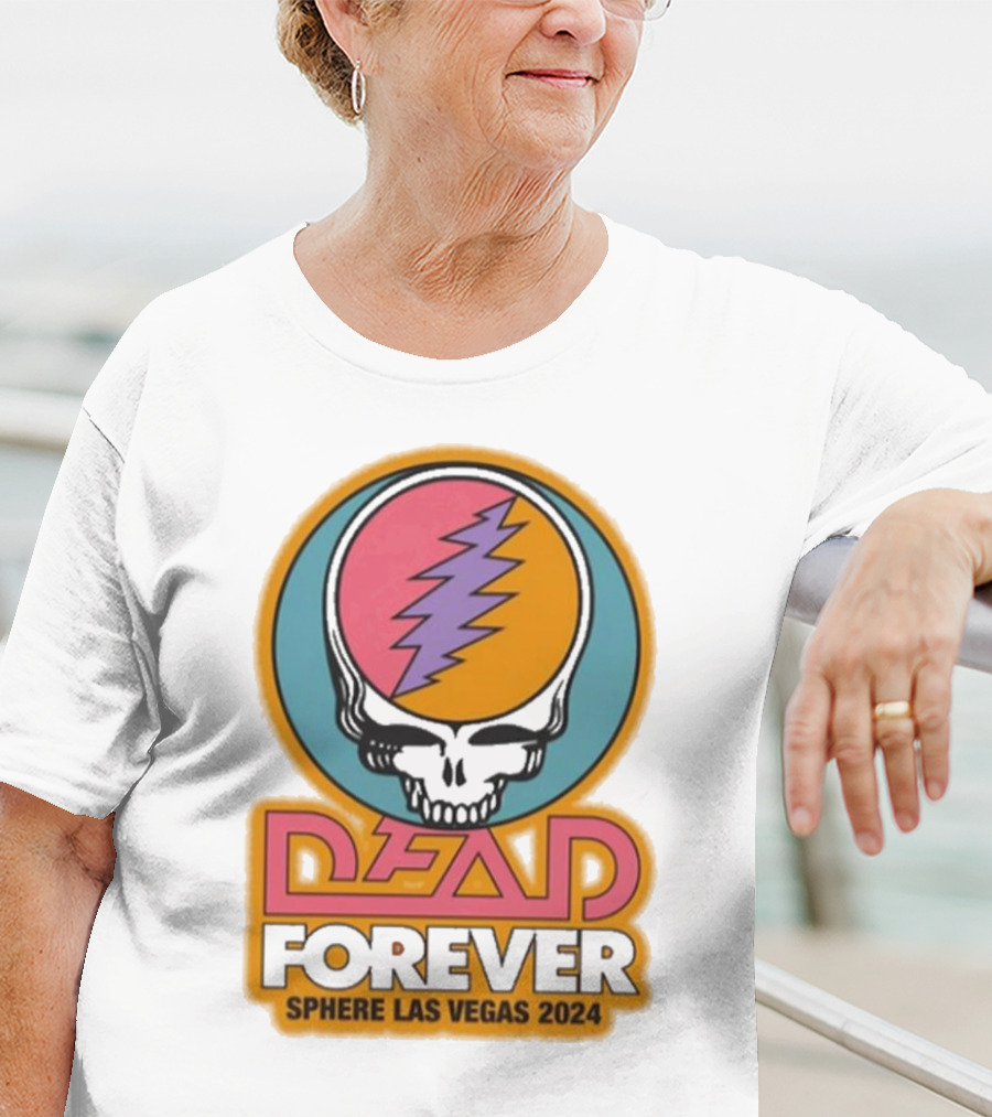 Dead And Company Dead Forever Skull Sphere Las Vegas T-Shirt