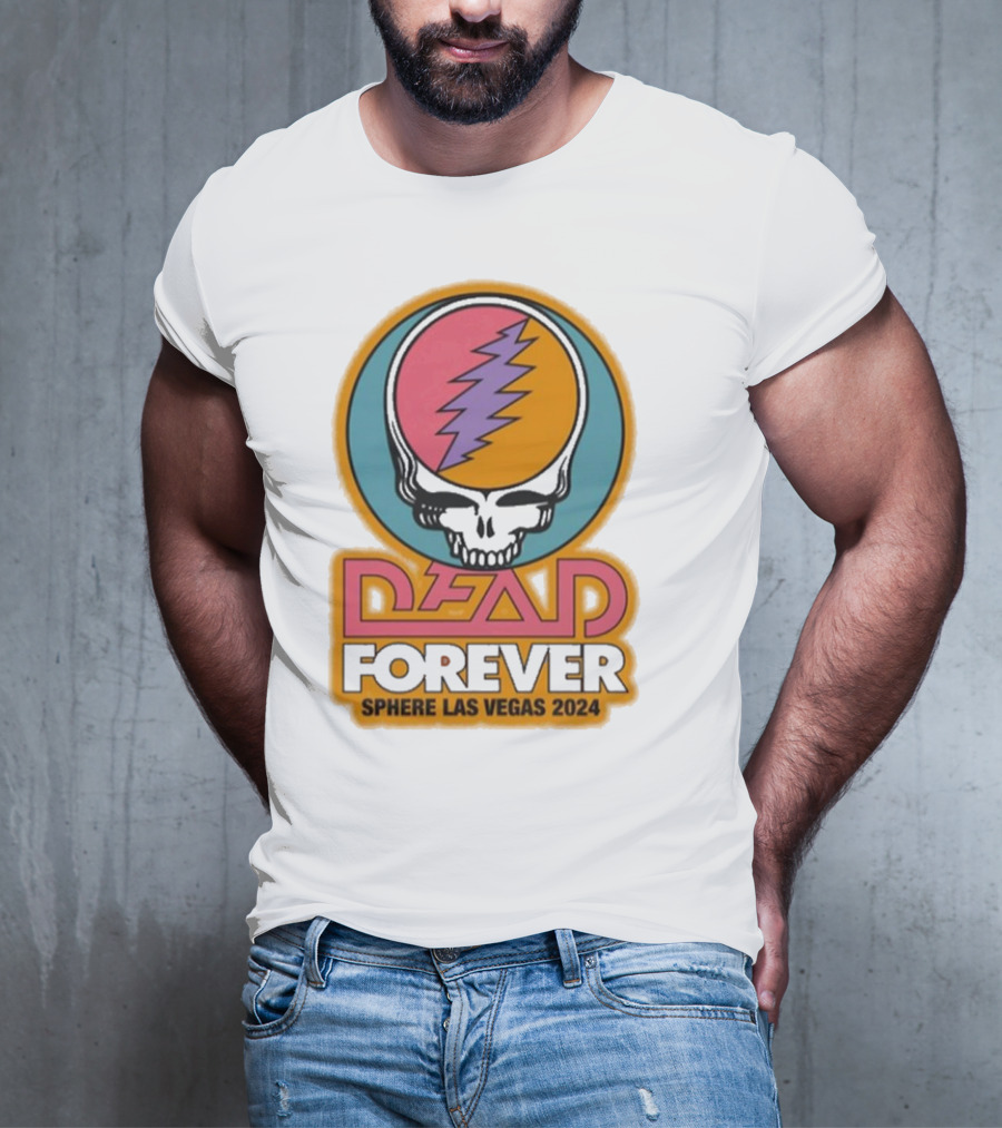Dead And Company Dead Forever Skull Sphere Las Vegas T-Shirt