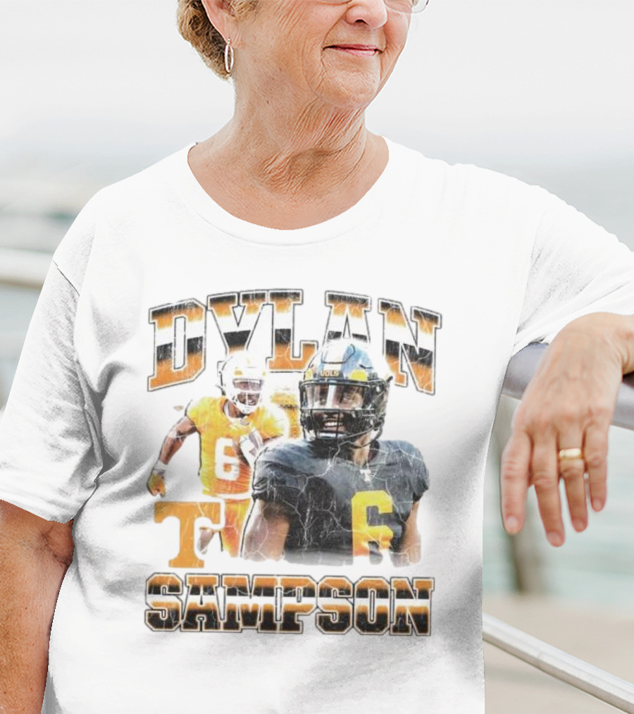 Dylan Sampson Tennessee Volunteers Football Retro 90s T-Shirt