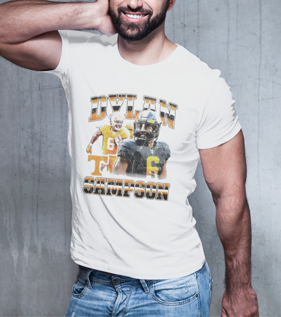 Dylan Sampson Tennessee Volunteers Football Retro 90s T-Shirt