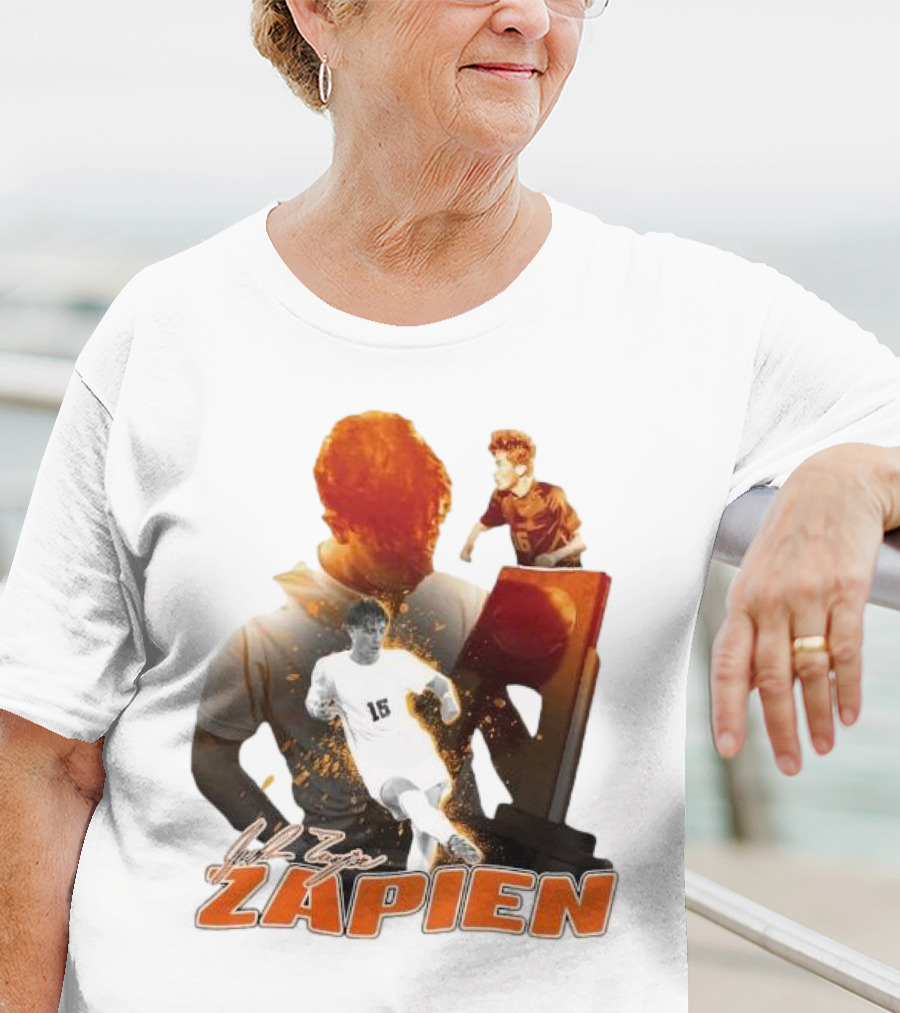Jacob Zapien Soccer Star Player Signature And Trophy T-Shirt