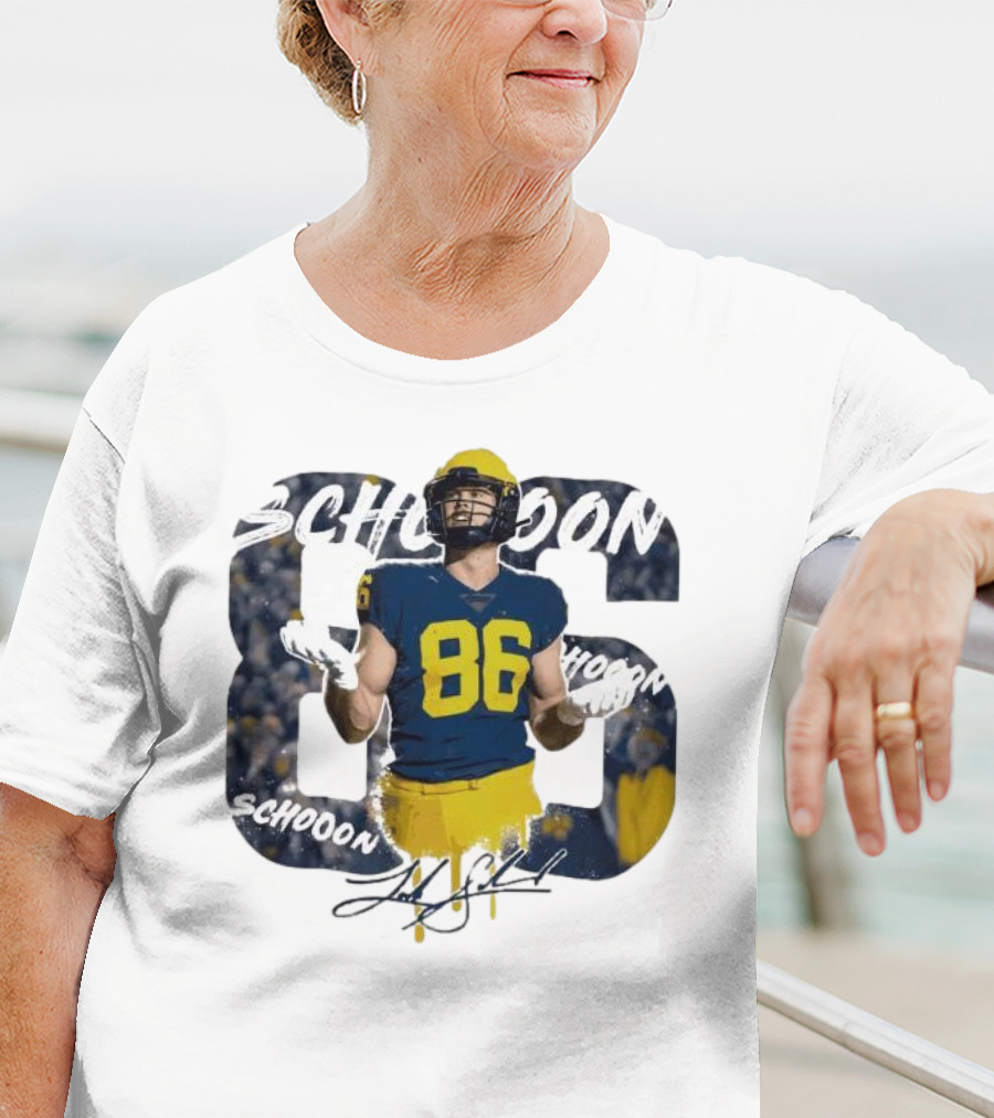 Schoonmaker Number 86 Signature Jersey T-Shirt