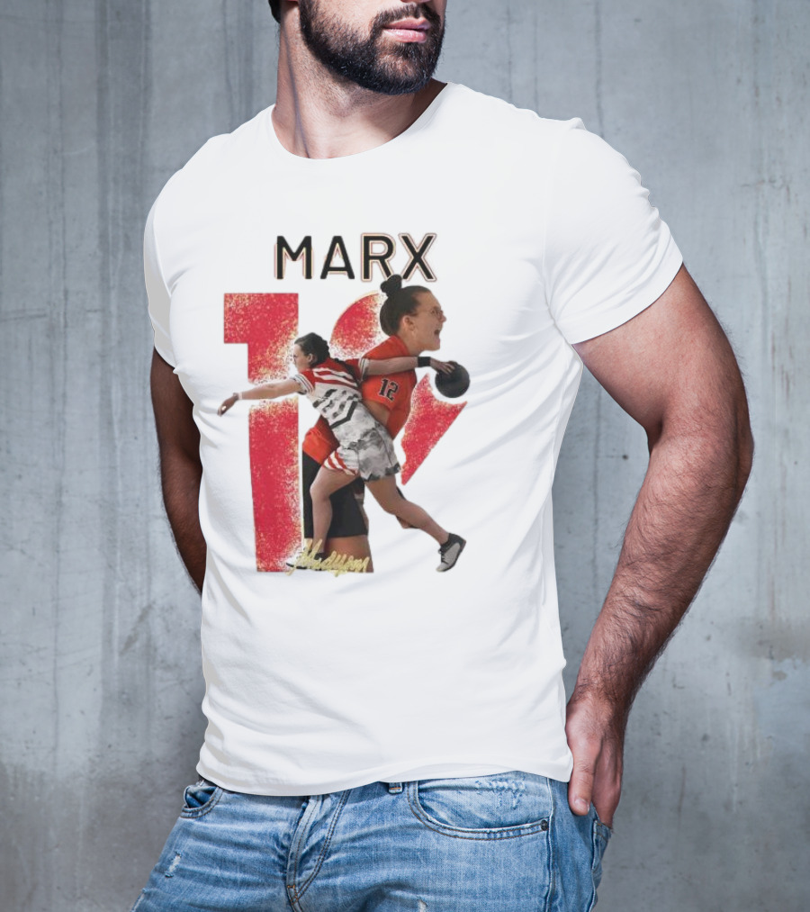 Marx Number 12 Madyson Signature Bowling Action T-Shirt
