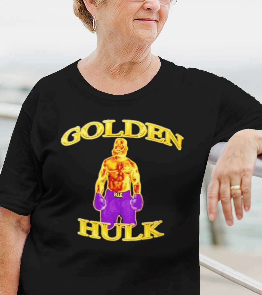 Golden Hulk Boxing Champion Ariel Perez T-Shirt