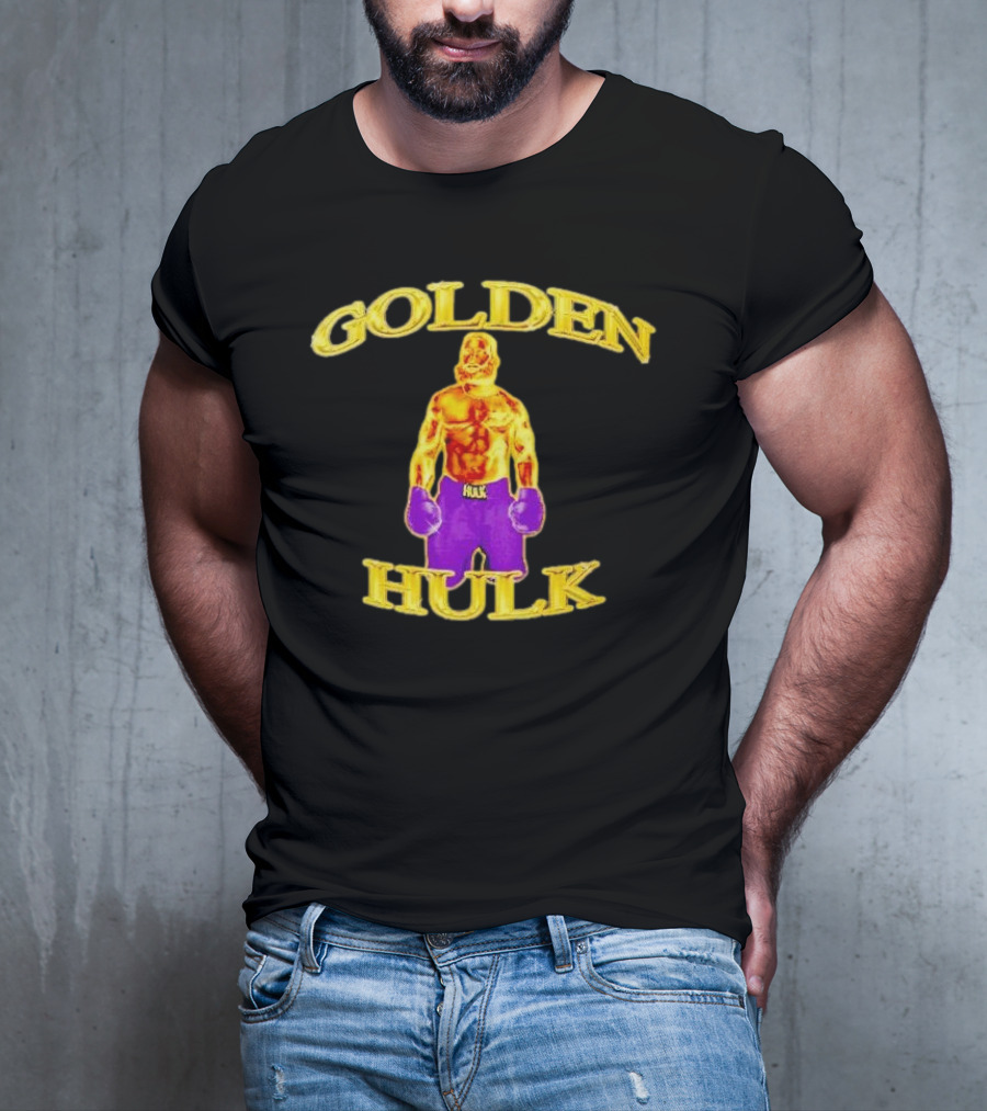 Golden Hulk Boxing Champion Ariel Perez T-Shirt
