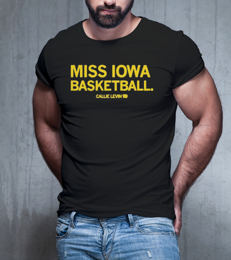 MISS IOWA BASKETBALL CALLIE LEVIN 12 T-Shirt