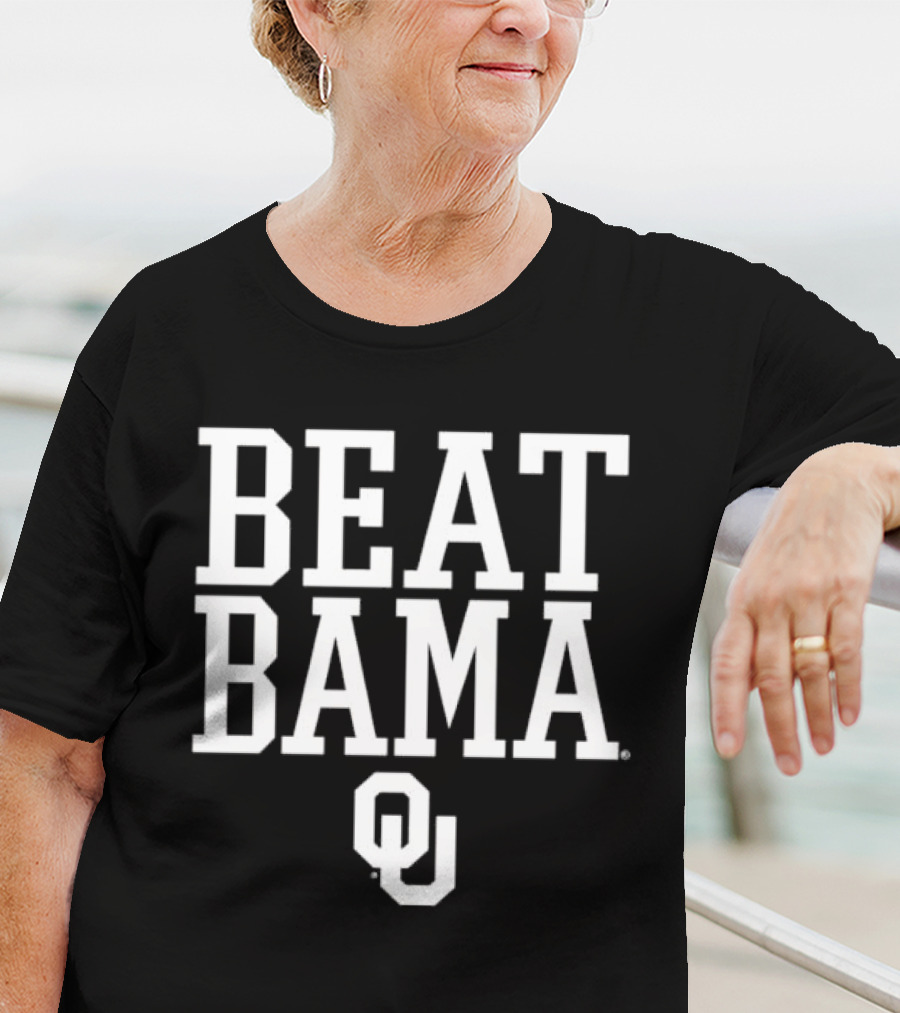 BEAT BAMA OU Oklahoma Sooners T-Shirt