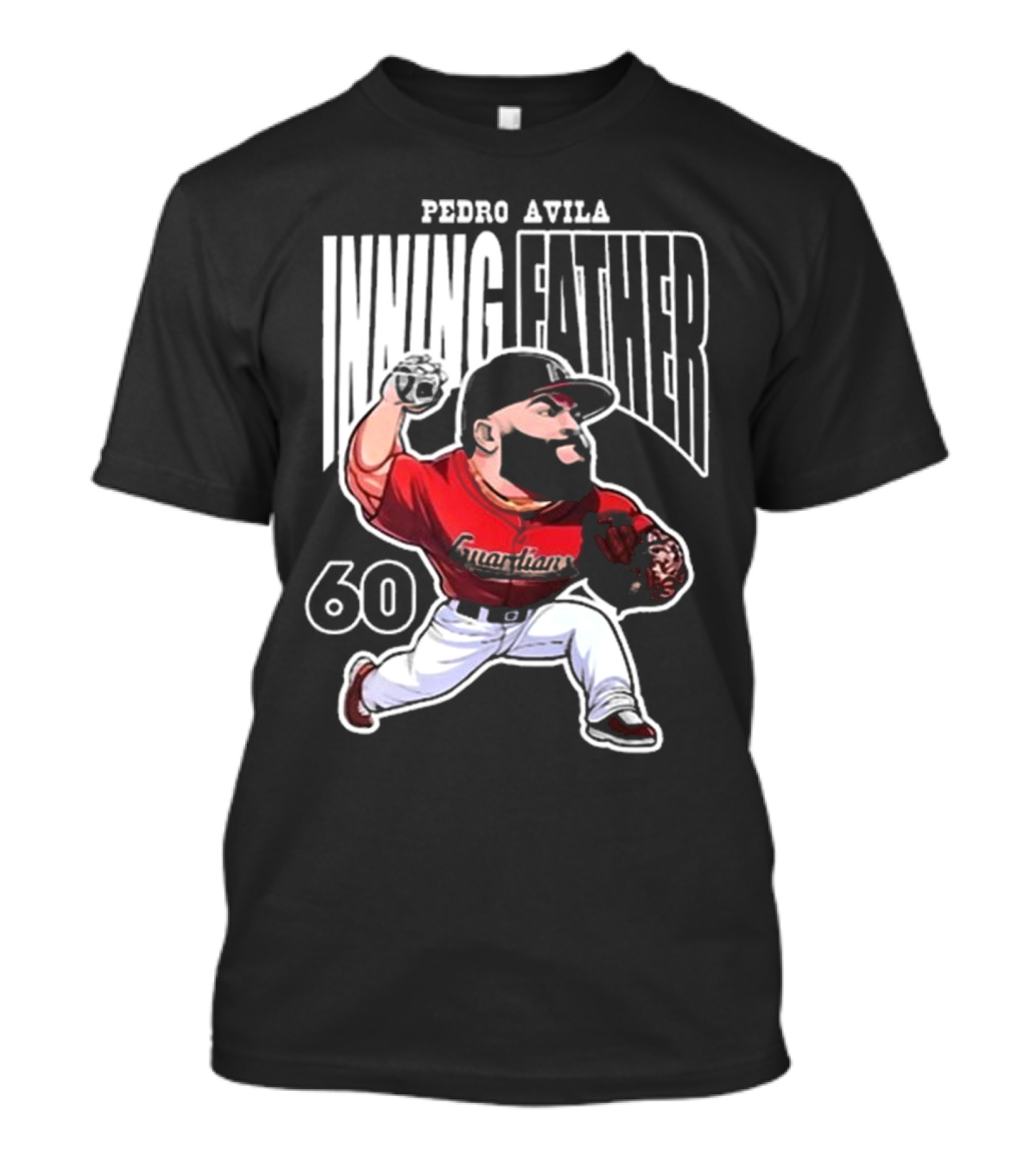 Pedro Avila Inning Father Guanhan 60 Team Spirit T-Shirt