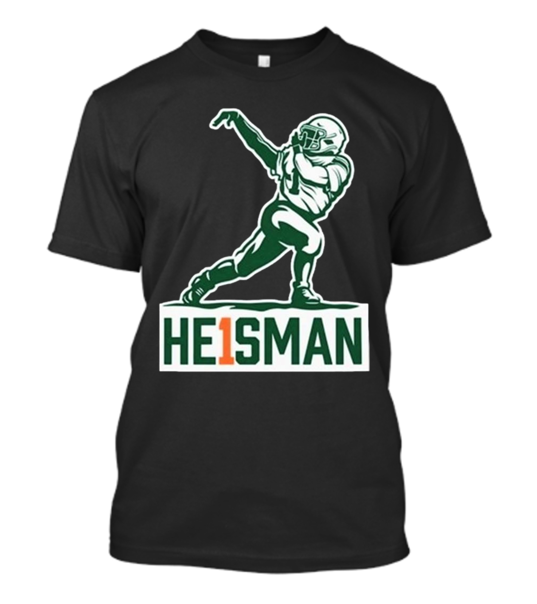 Cam HE1SMAN Football Heisman Pose T-Shirt