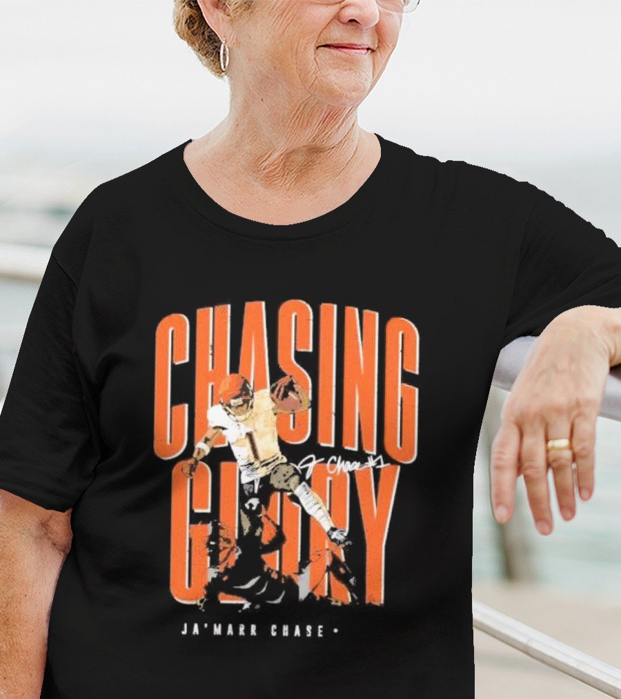 Chasing Glory Ja’Marr Chase Cincinnati Bengals Signature T-Shirt