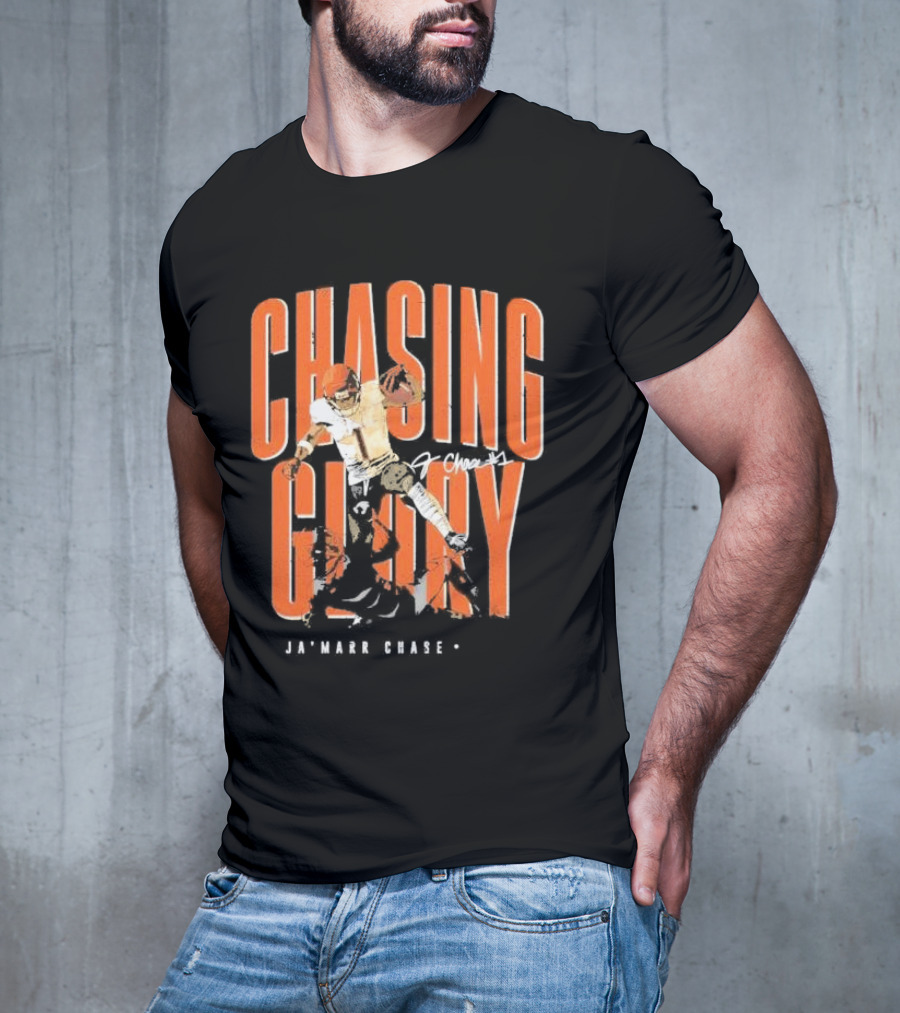 Chasing Glory Ja’Marr Chase Cincinnati Bengals Signature T-Shirt