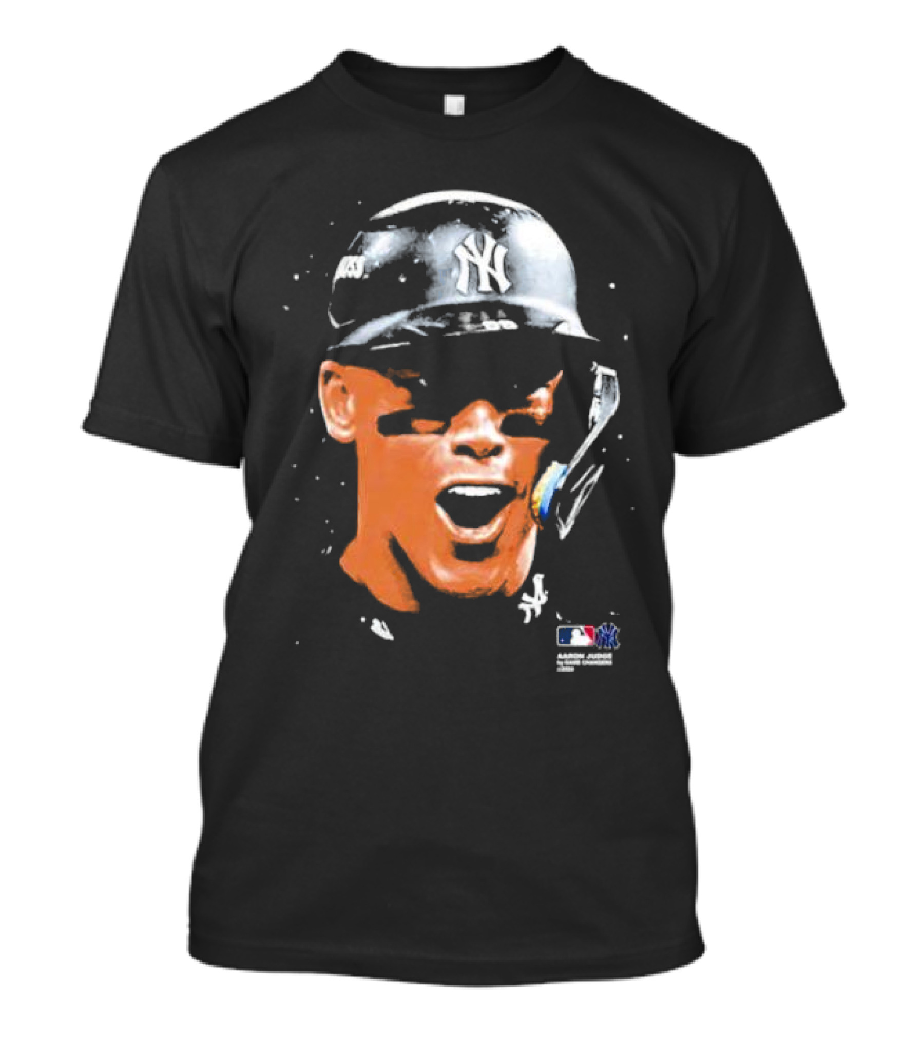 Aaron Judge New York Yankees MLB Big Face T-Shirt