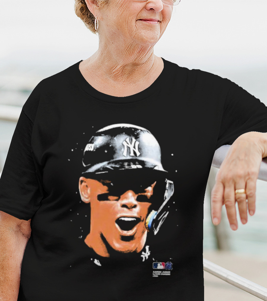 Aaron Judge New York Yankees MLB Big Face T-Shirt