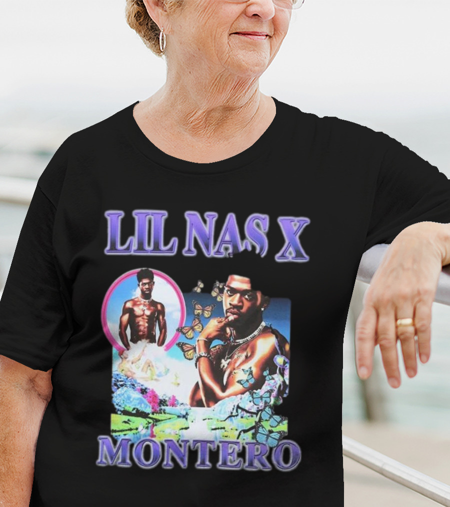 Lil Nas X Montero Butterflies Surreal T-Shirt