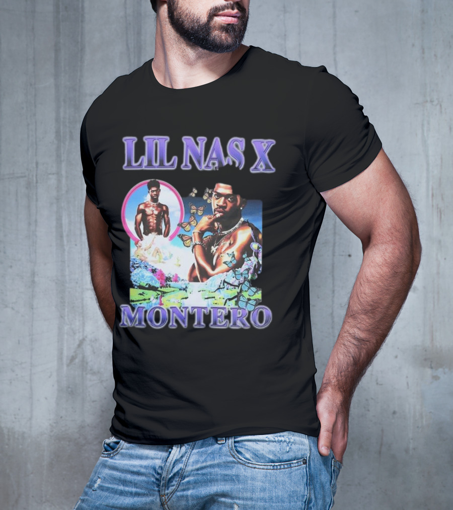 Lil Nas X Montero Butterflies Surreal T-Shirt