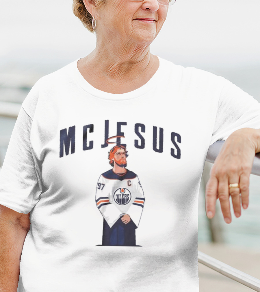 Connor McJesus McDavid Edmonton Oilers 97 Hockey T-Shirt