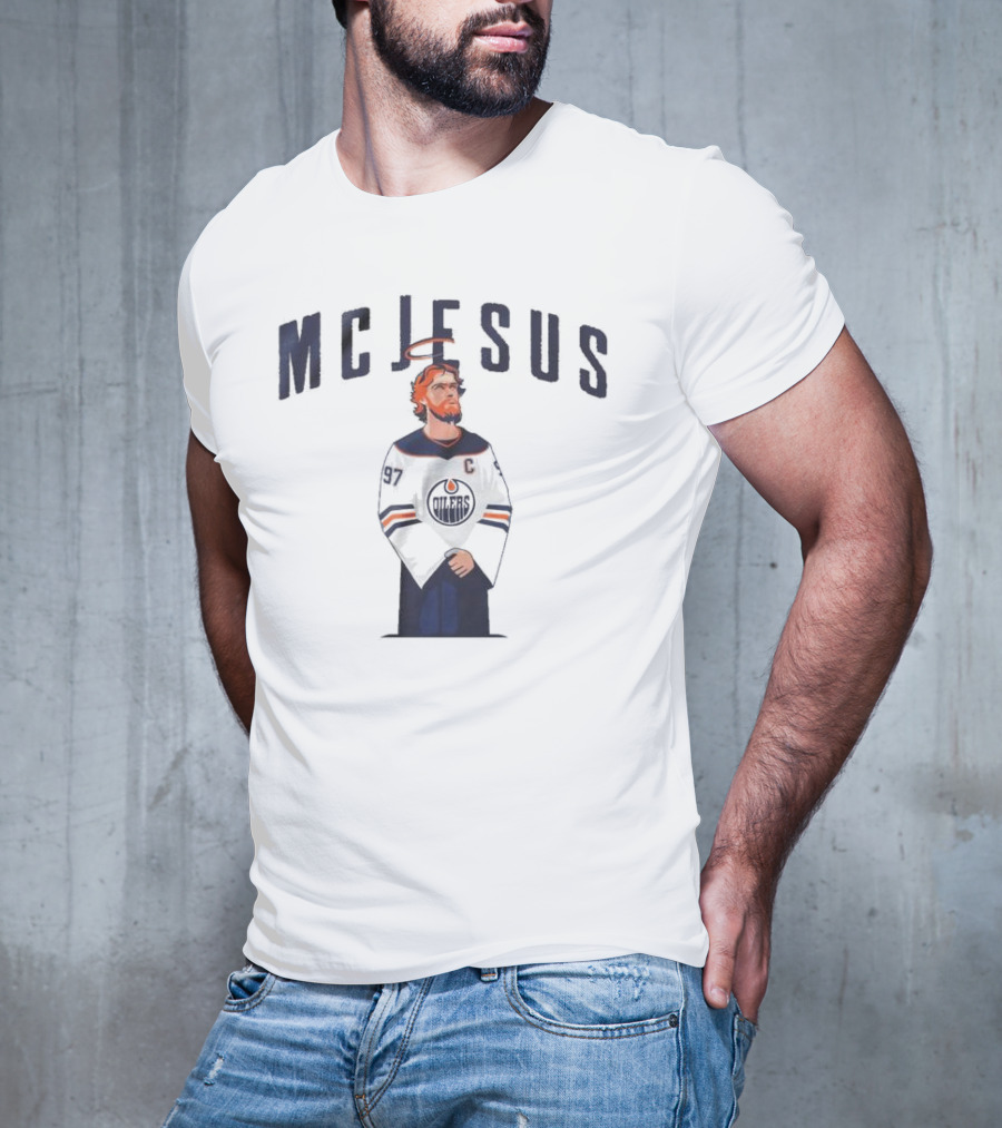 Connor McJesus McDavid Edmonton Oilers 97 Hockey T-Shirt