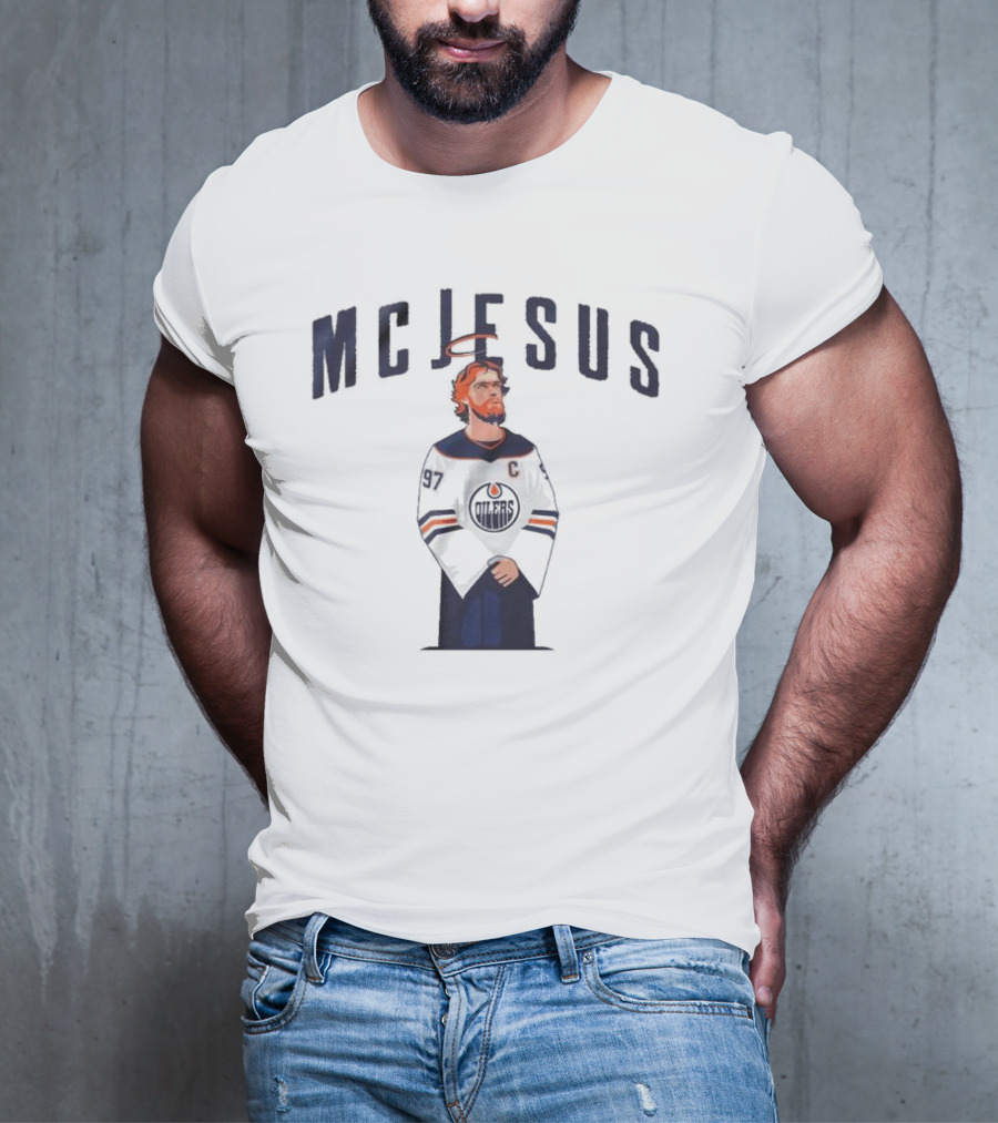 Connor McJesus McDavid Edmonton Oilers 97 Hockey T-Shirt