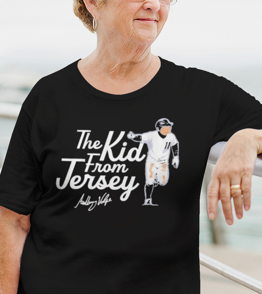 The Kid From Jersey Anthony Volpe New York Yankees Iconic T-Shirt
