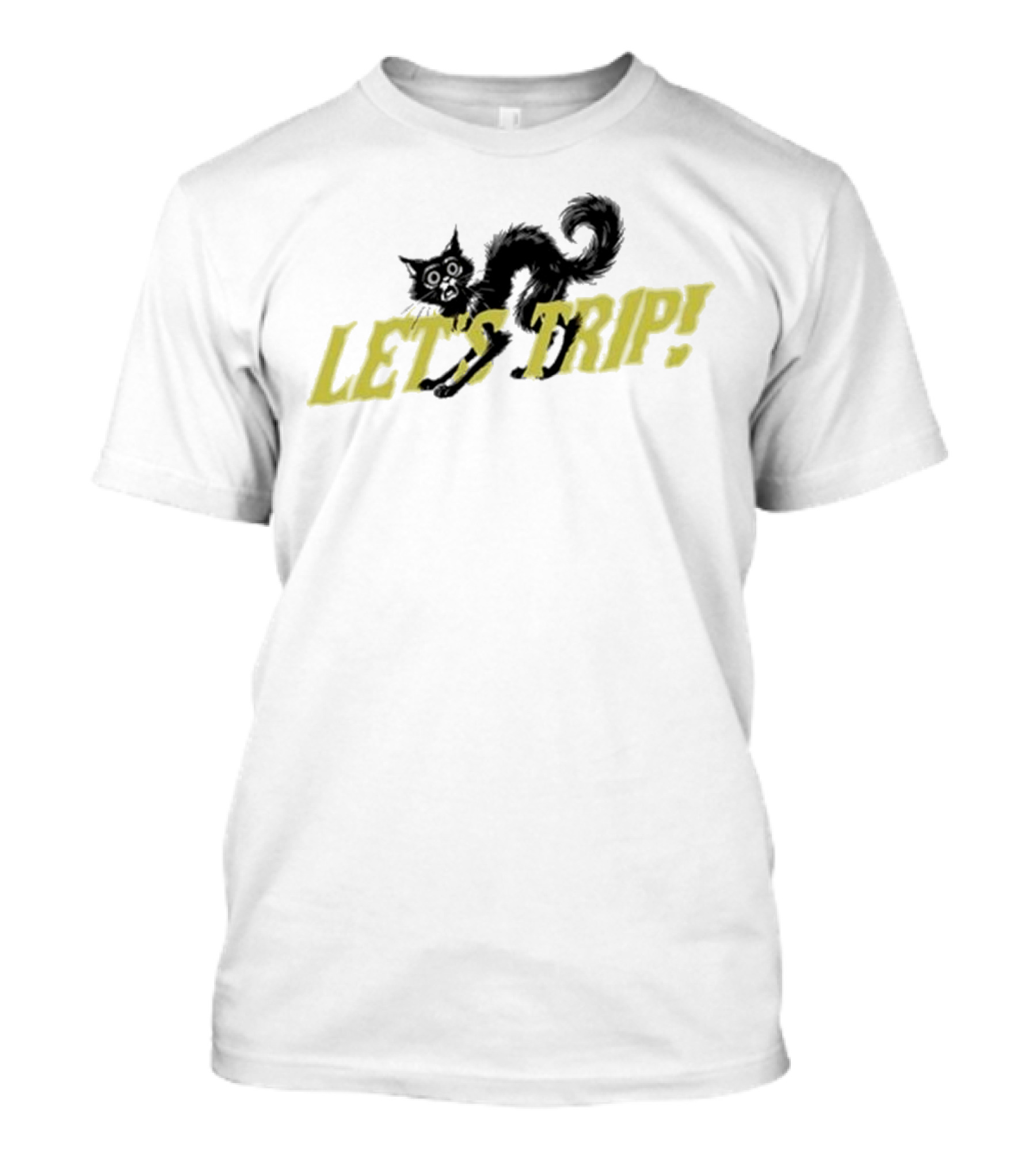 Sturniolo Let's Trip Cat Frightened T-Shirt