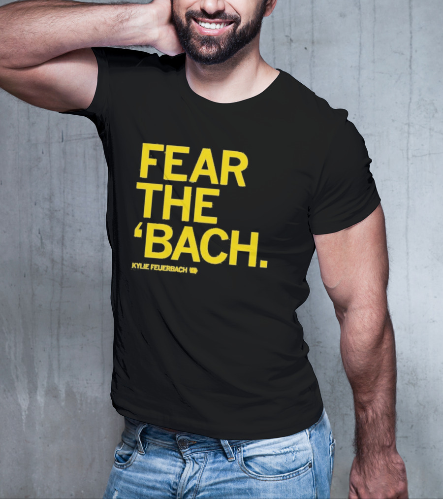 Fear The 'Bach Kylie Feuerbach Iowa Hawkeyes T-Shirt