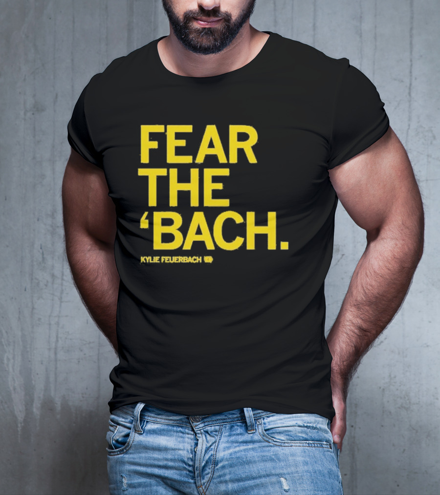 Fear The 'Bach Kylie Feuerbach Iowa Hawkeyes T-Shirt