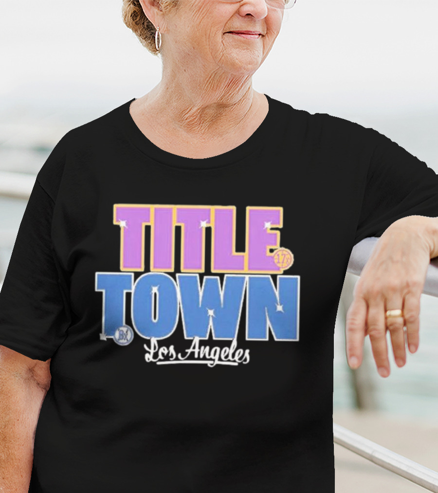 Title Town Los Angeles Dodgers World Champs T-Shirt