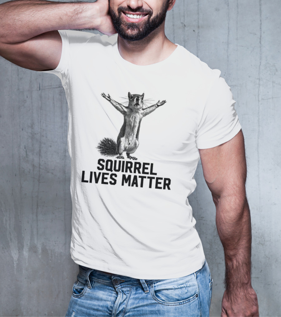Justice For Peanut Squirrel Lives Matter Squirrel Lives Matter T-Shirt