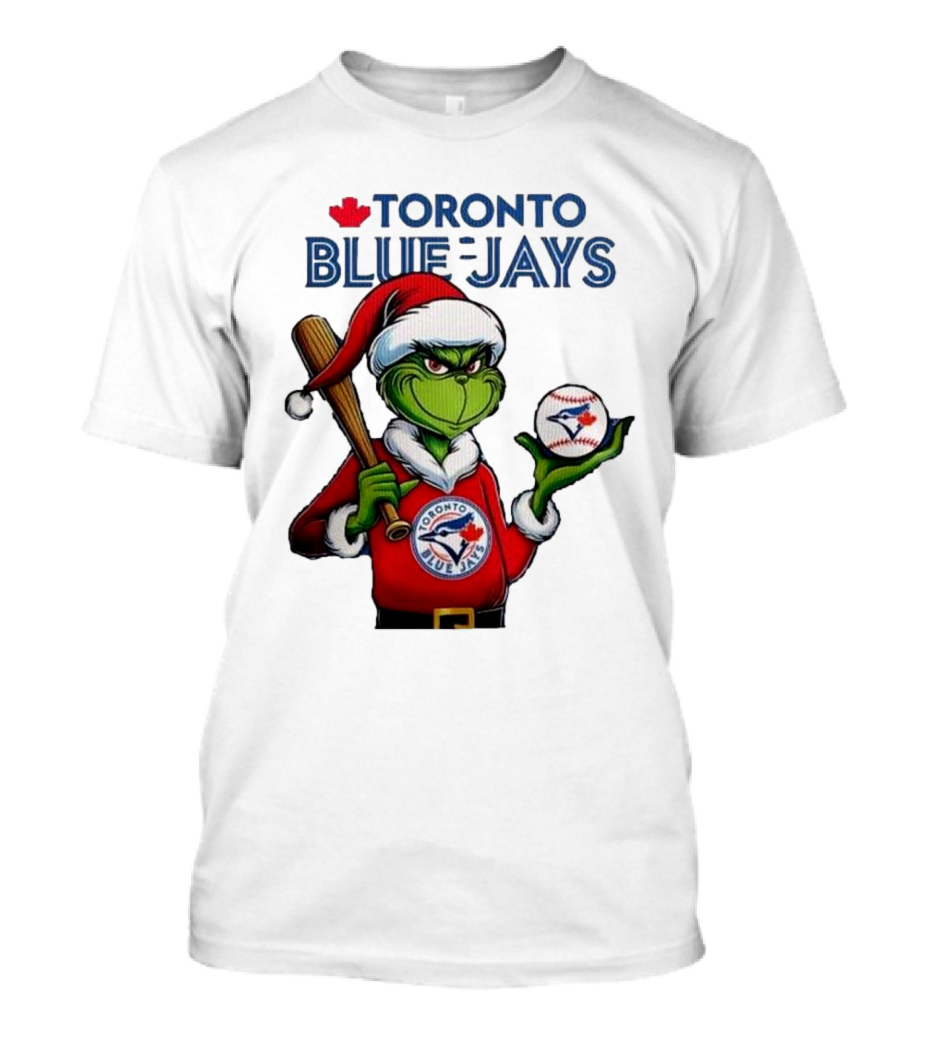 Toronto Blue Jays The Grinch Grinchmas Christmas T-Shirt