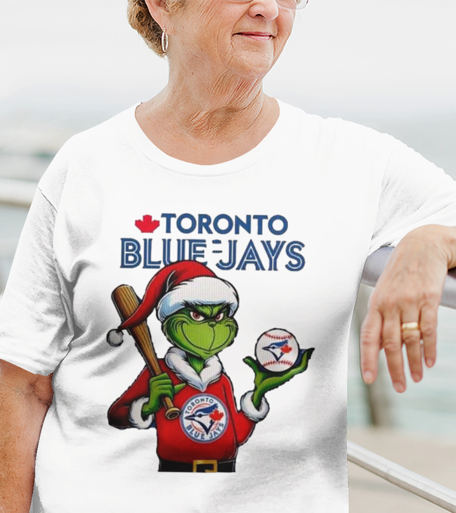 Toronto Blue Jays The Grinch Grinchmas Christmas T-Shirt