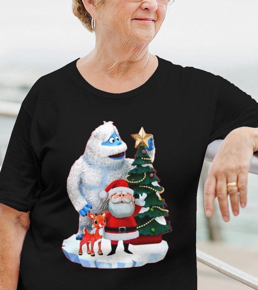 Bumble Rudolph Santa Christmas Tree Exclusive Rudolph The Red Nosed Reindeer T-Shirt
