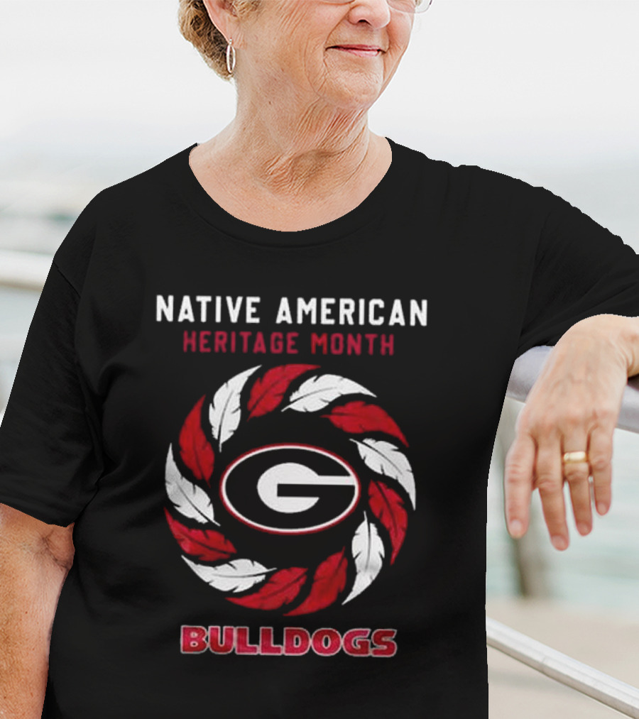 Native American Heritage Month Georgia Bulldogs T-Shirt