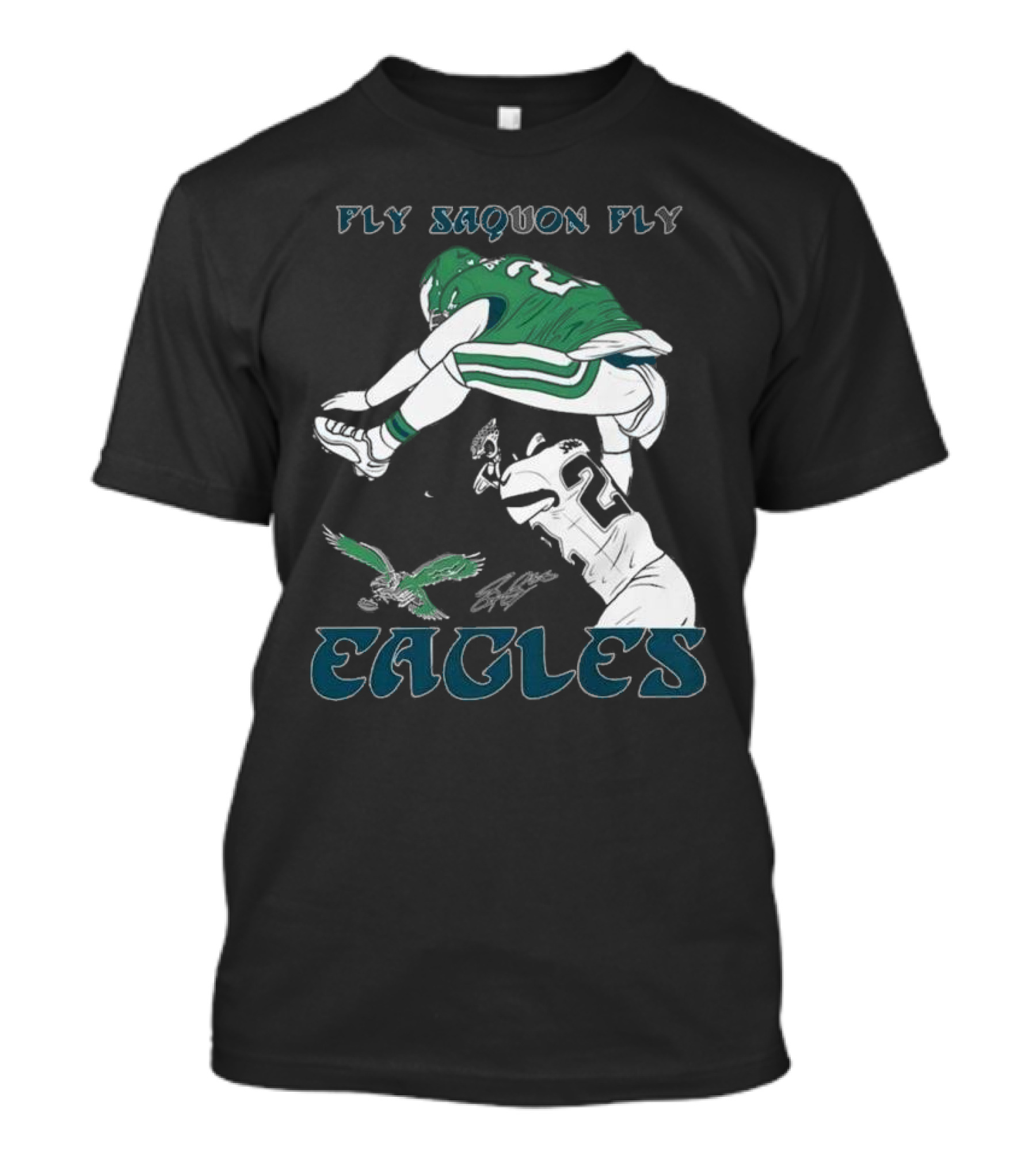 Fly Saquon Fly Eagles T-Shirt