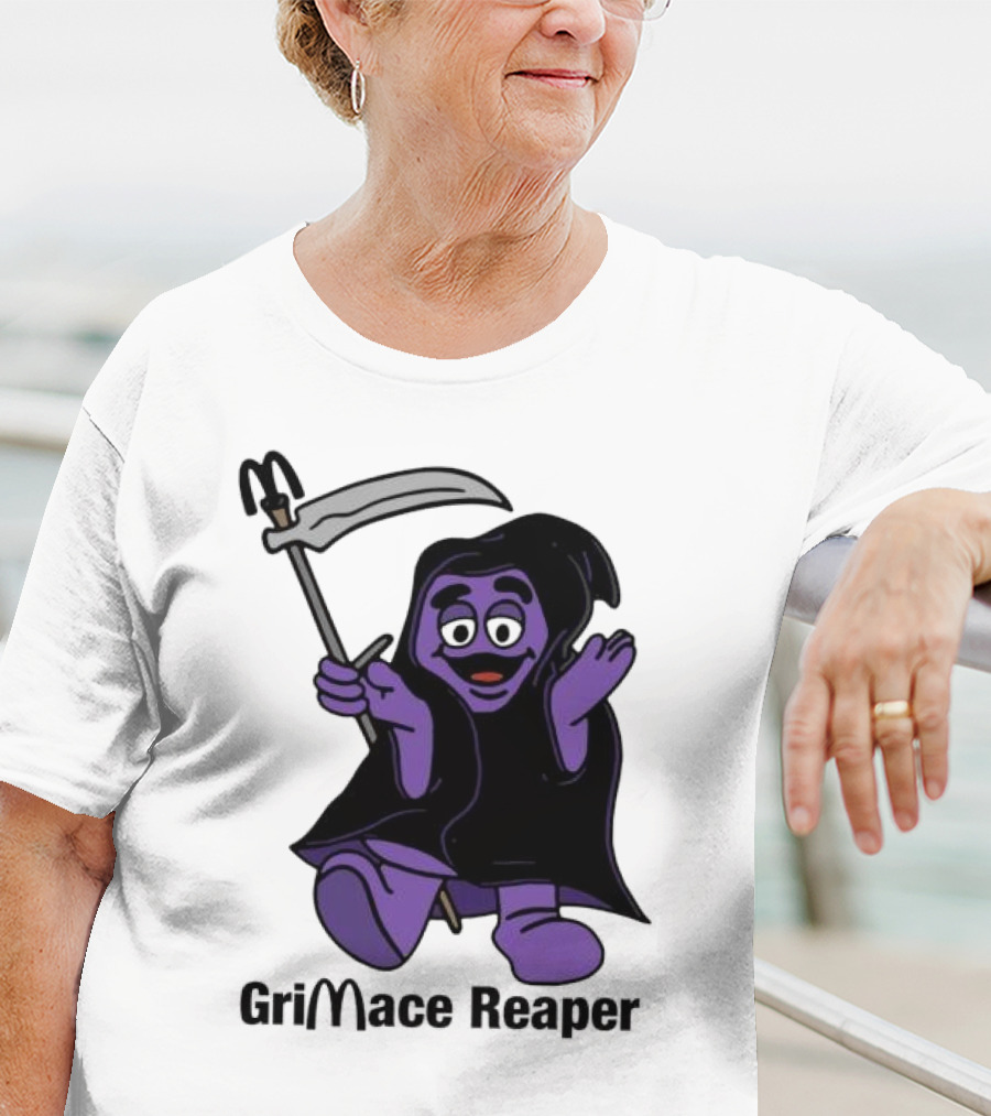 Grimace Reaper Grimace McDonald’s Crossover T-Shirt
