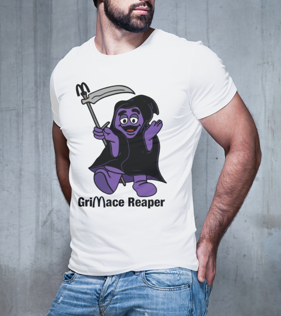 Grimace Reaper Grimace McDonald’s Crossover T-Shirt