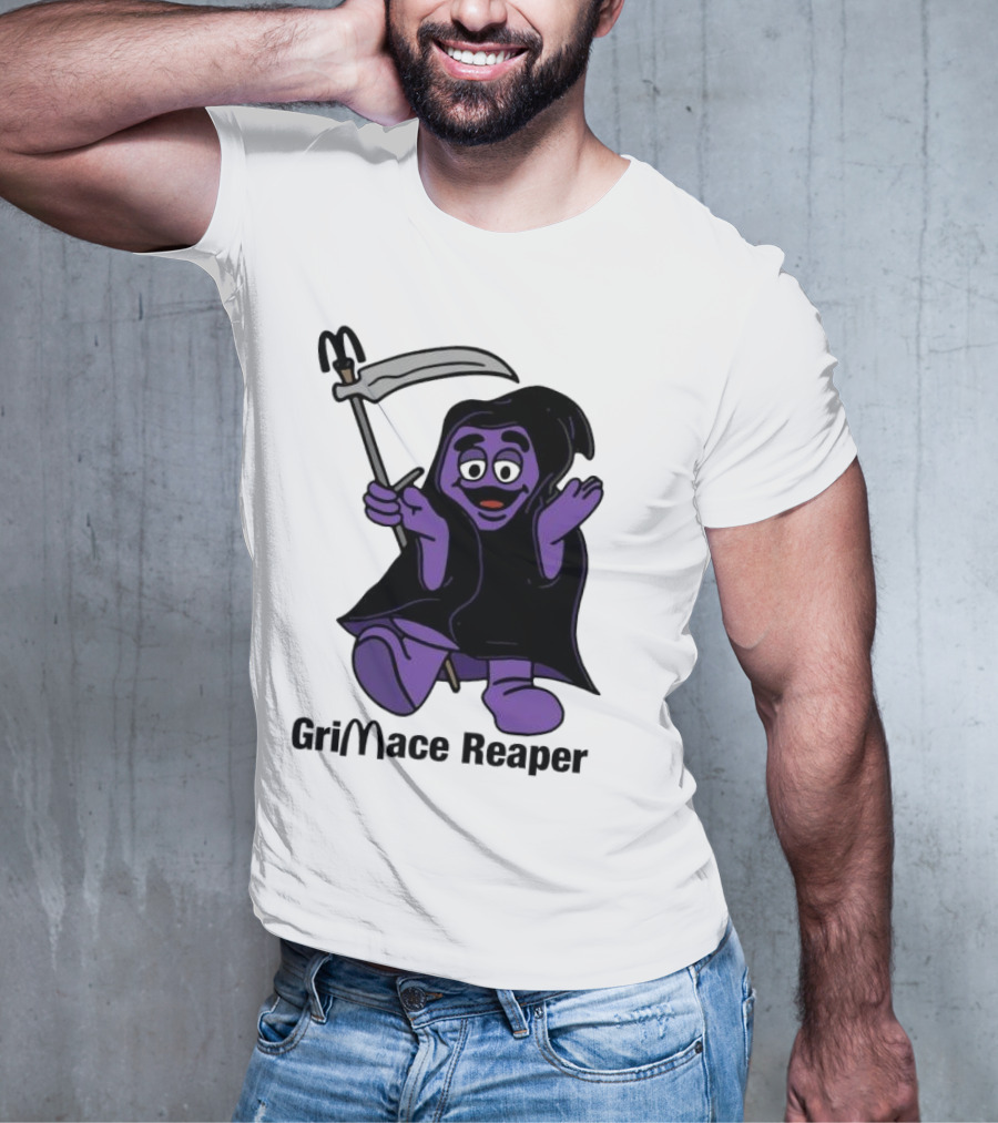 Grimace Reaper Grimace McDonald’s Crossover T-Shirt