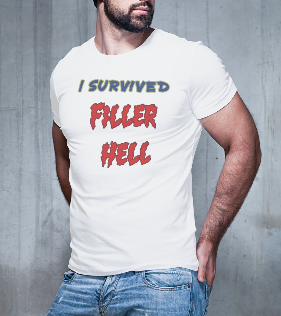 I Survived Filler Hell Anime Fan T-Shirt