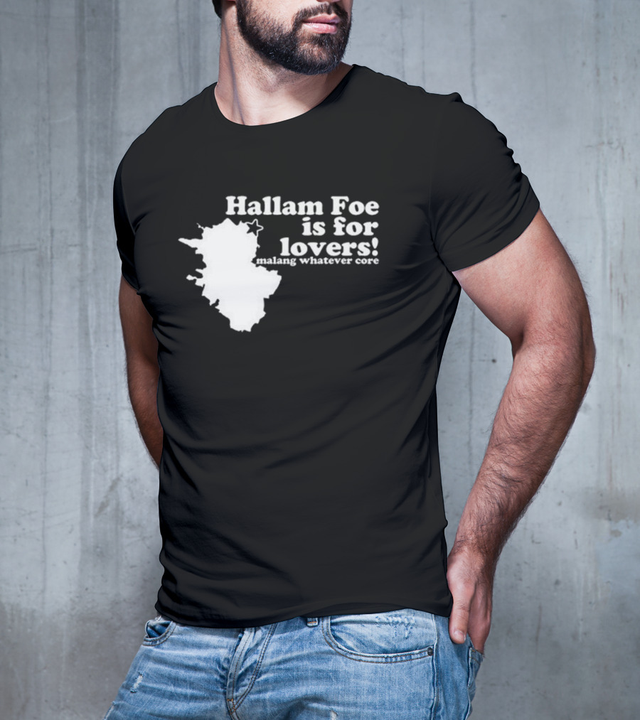 Hallam Foe Is For Lovers Malang Whatever Core Map Star T-Shirt