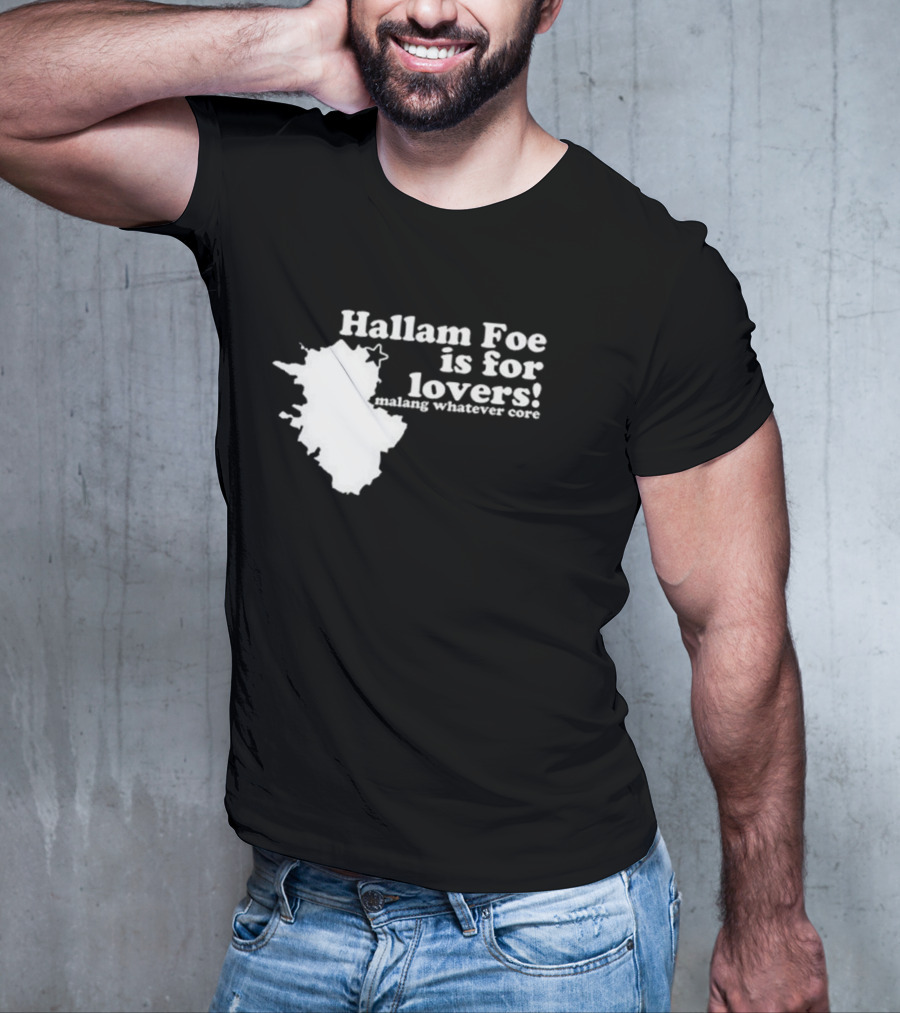 Hallam Foe Is For Lovers Malang Whatever Core Map Star T-Shirt