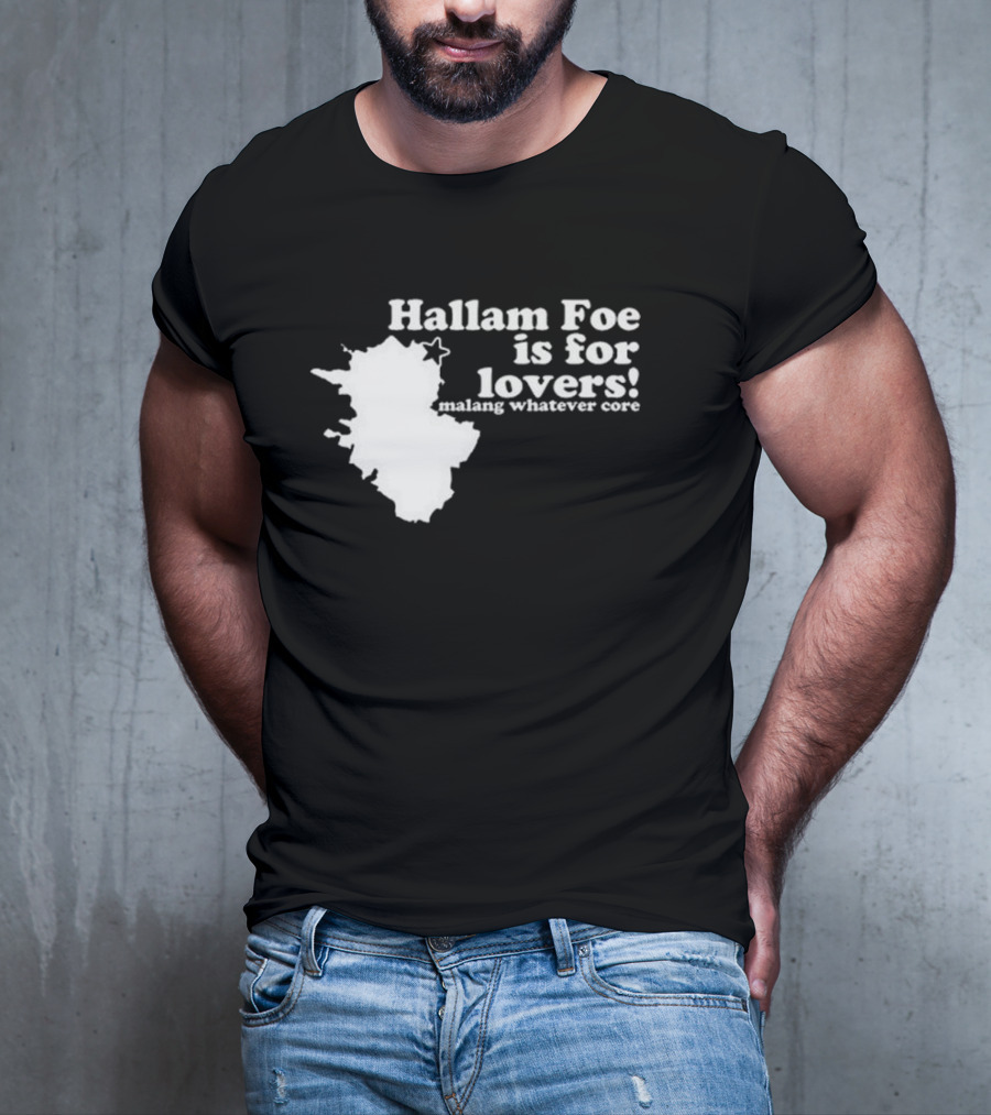 Hallam Foe Is For Lovers Malang Whatever Core Map Star T-Shirt