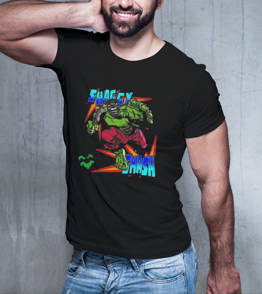 Shaggy Smash The Shaggy Show Smash New T-Shirt