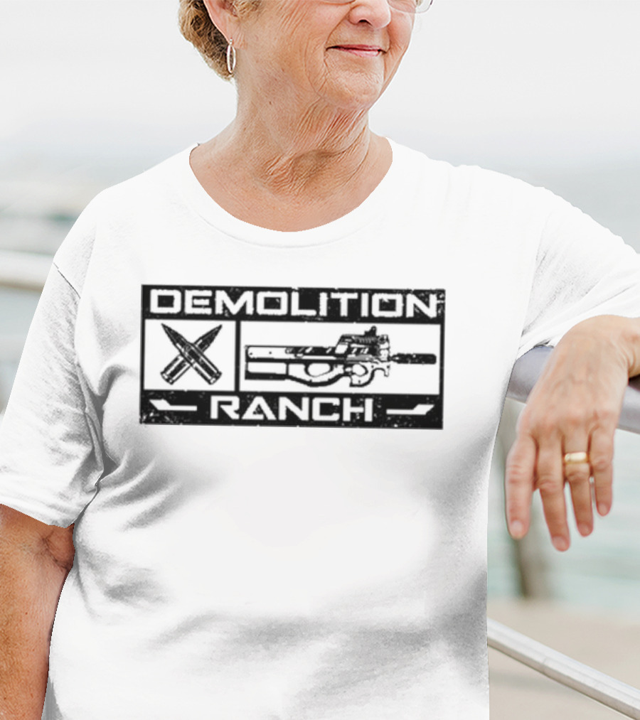 Demolition Ranch Bunker Ingco Firearm Bullet T-Shirt