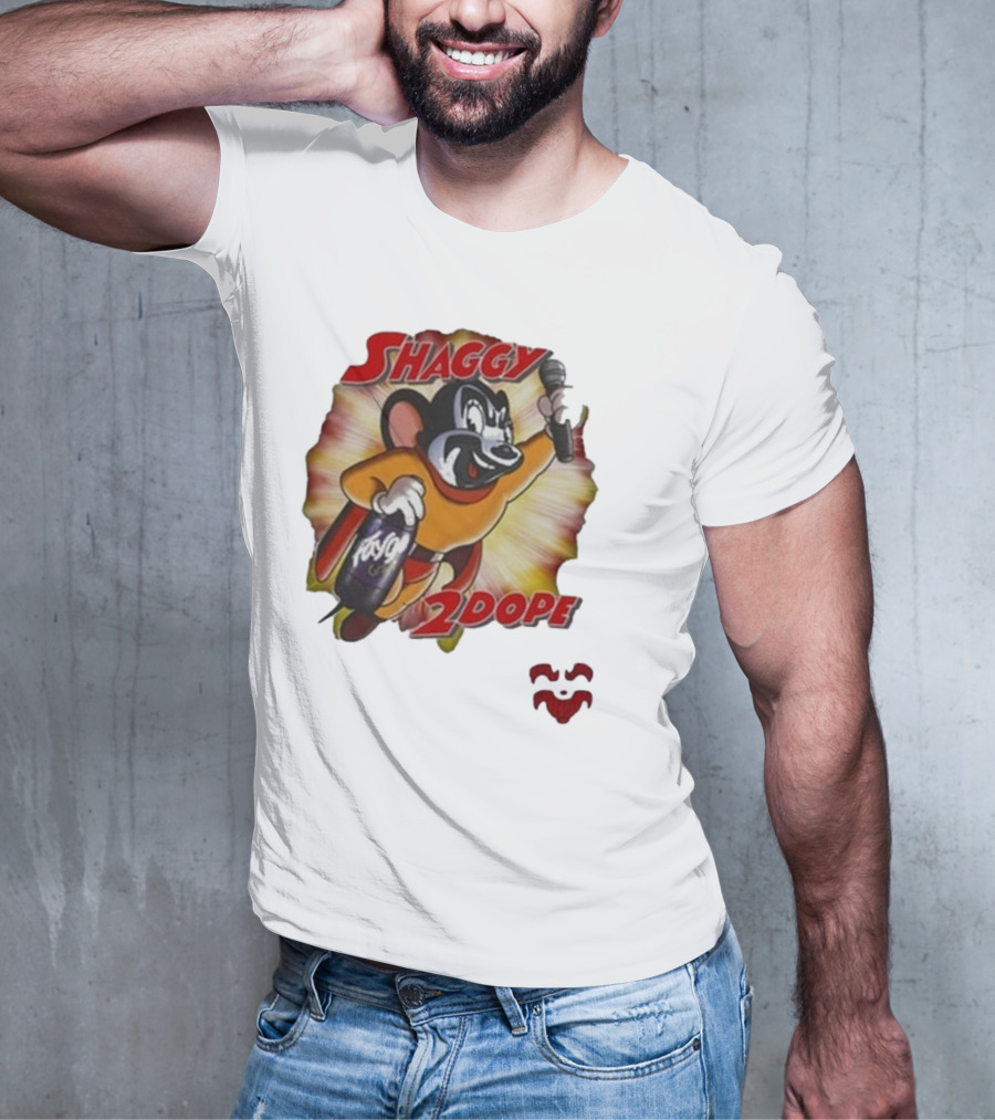 Shaggy 2 Dope Mighty Faygo Mouse Microphone Iconic T-Shirt