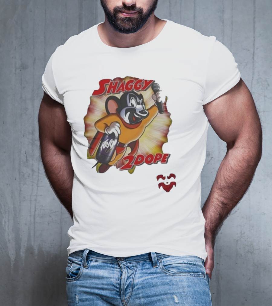 Shaggy 2 Dope Mighty Faygo Mouse Microphone Iconic T-Shirt